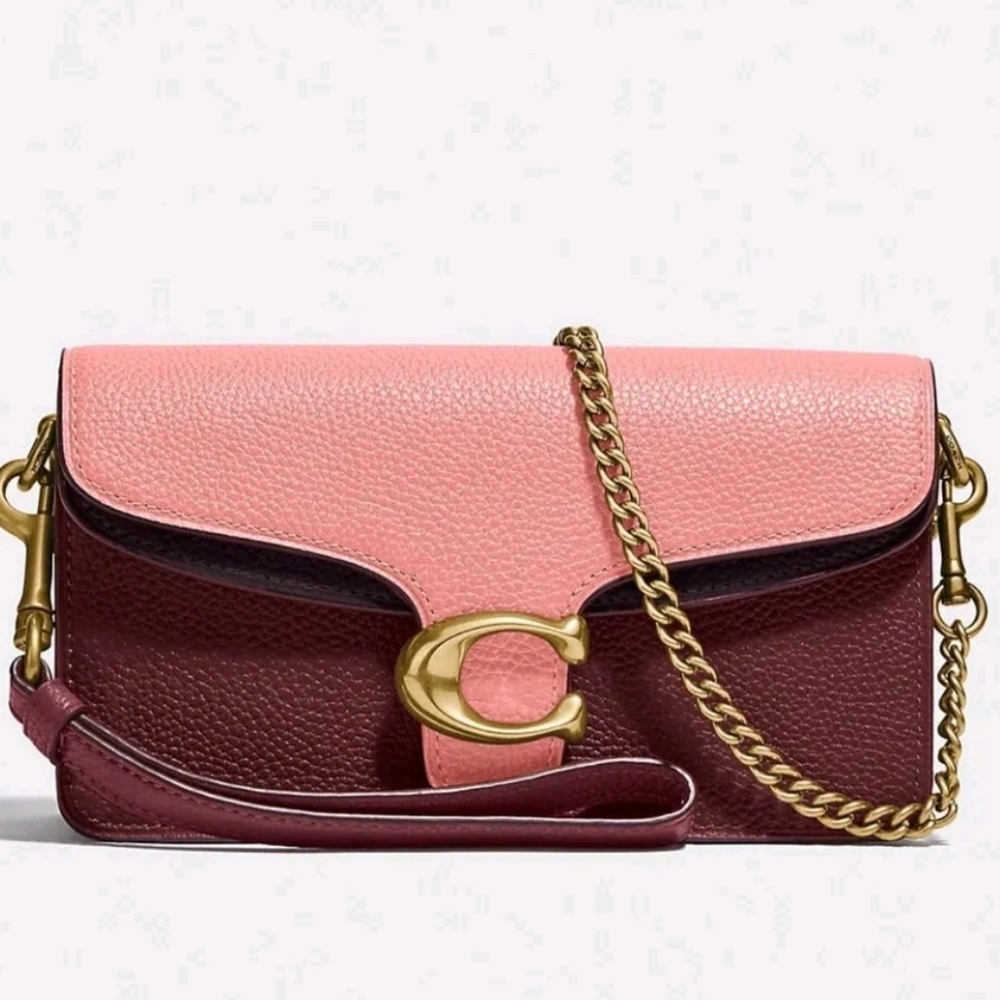 NWOT Coach TABBY Crossbody In Colorblock Leather